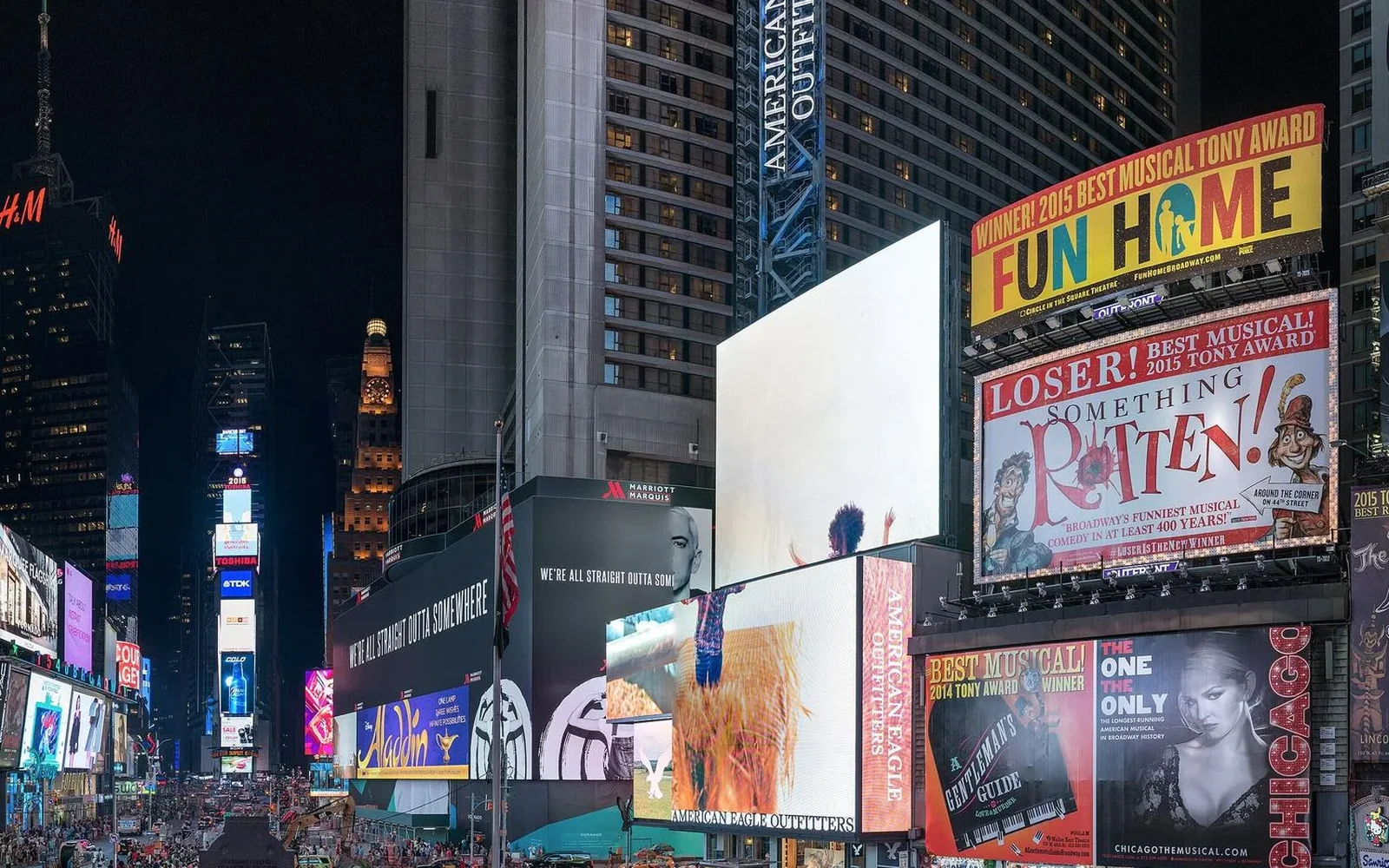 The Times Square Billboard, Times Square